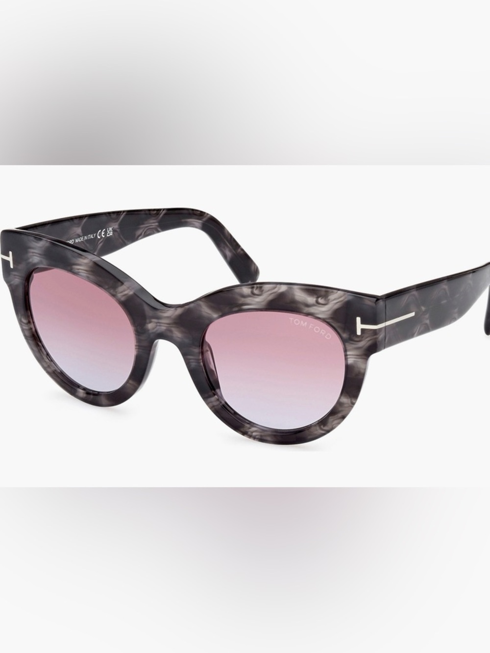 Tom Ford ‘Lucilla’ 51 mm Gradient Cat Eye Sunglasses - Picture 2 of 15